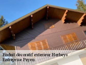 Enduit décoratif exterieur  herbeys-38320 Entreprise Payen